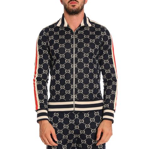 gucci sweat suit mens cheap|gucci sweater hoodie for men.